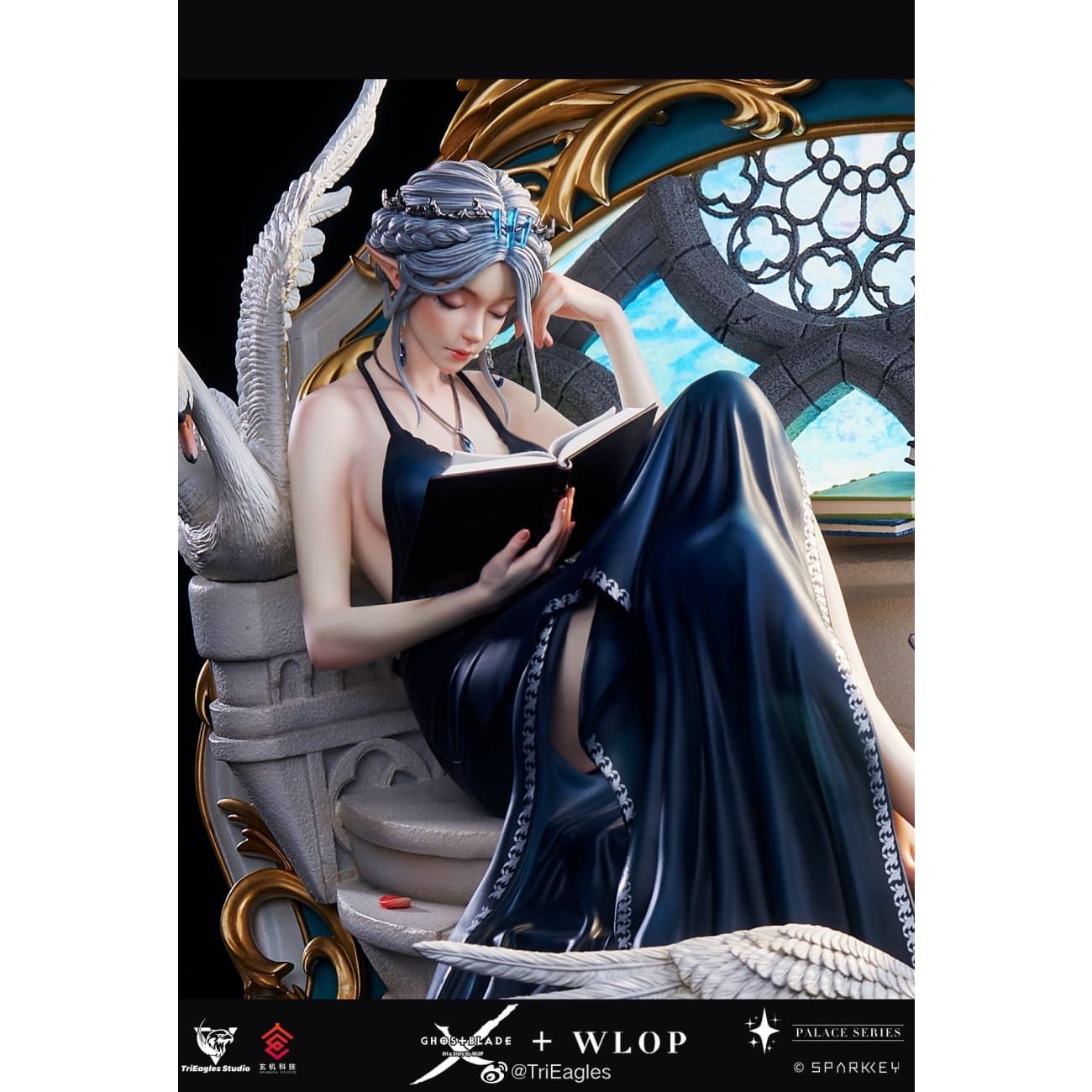 Trieagles Studio X Sparkey Animation Studio X WLOP - Swan [Princess Ice / Yan/ Glace][3 Variants]