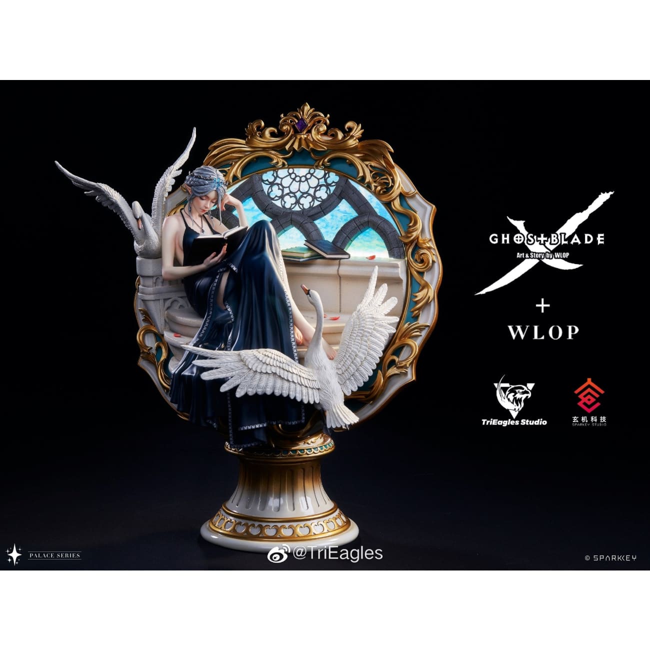 Trieagles Studio X Sparkey Animation Studio X WLOP - Swan [Princess Ice / Yan/ Glace][3 Variants]