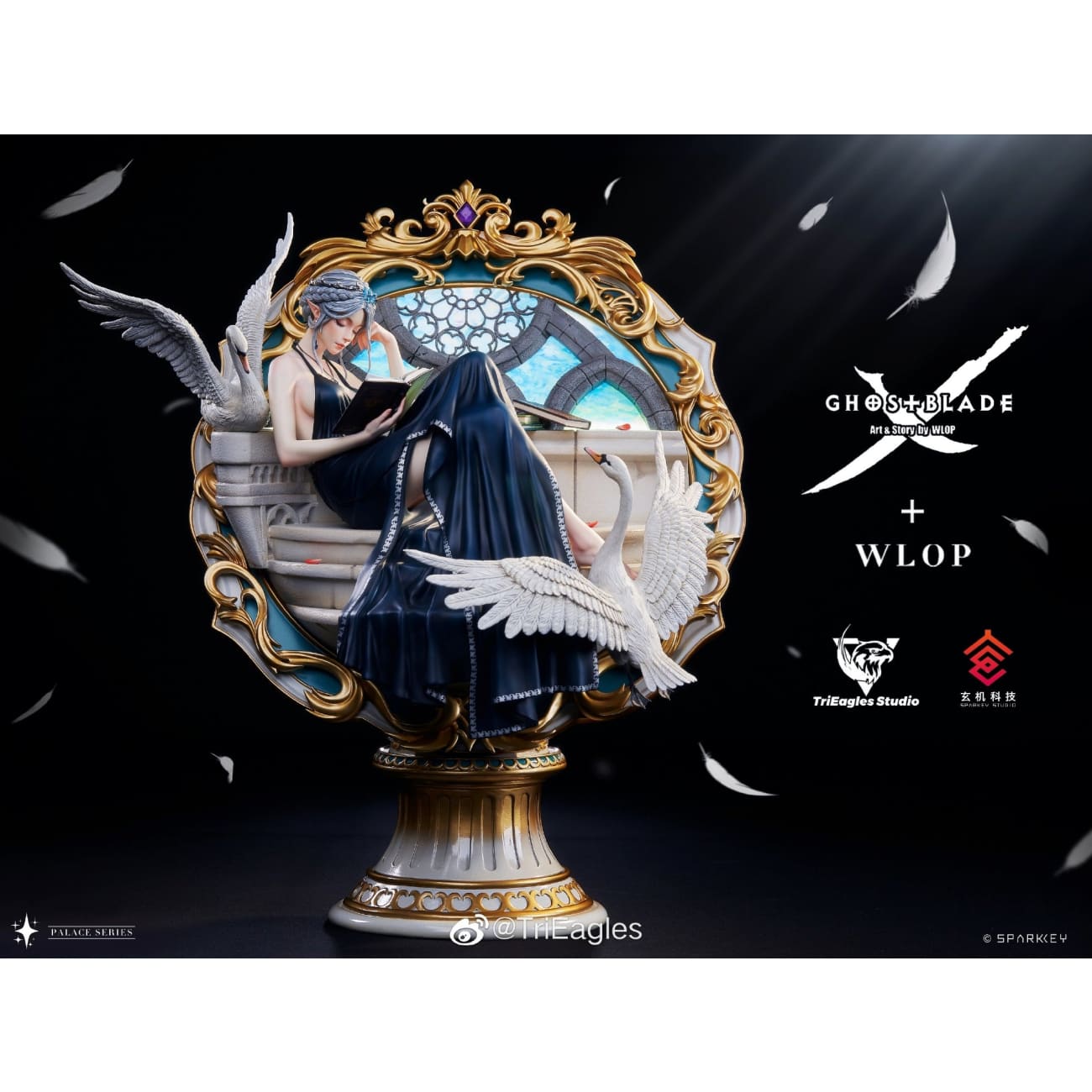 Trieagles Studio X Sparkey Animation Studio X WLOP - Swan [Princess Ice / Yan/ Glace][3 Variants]