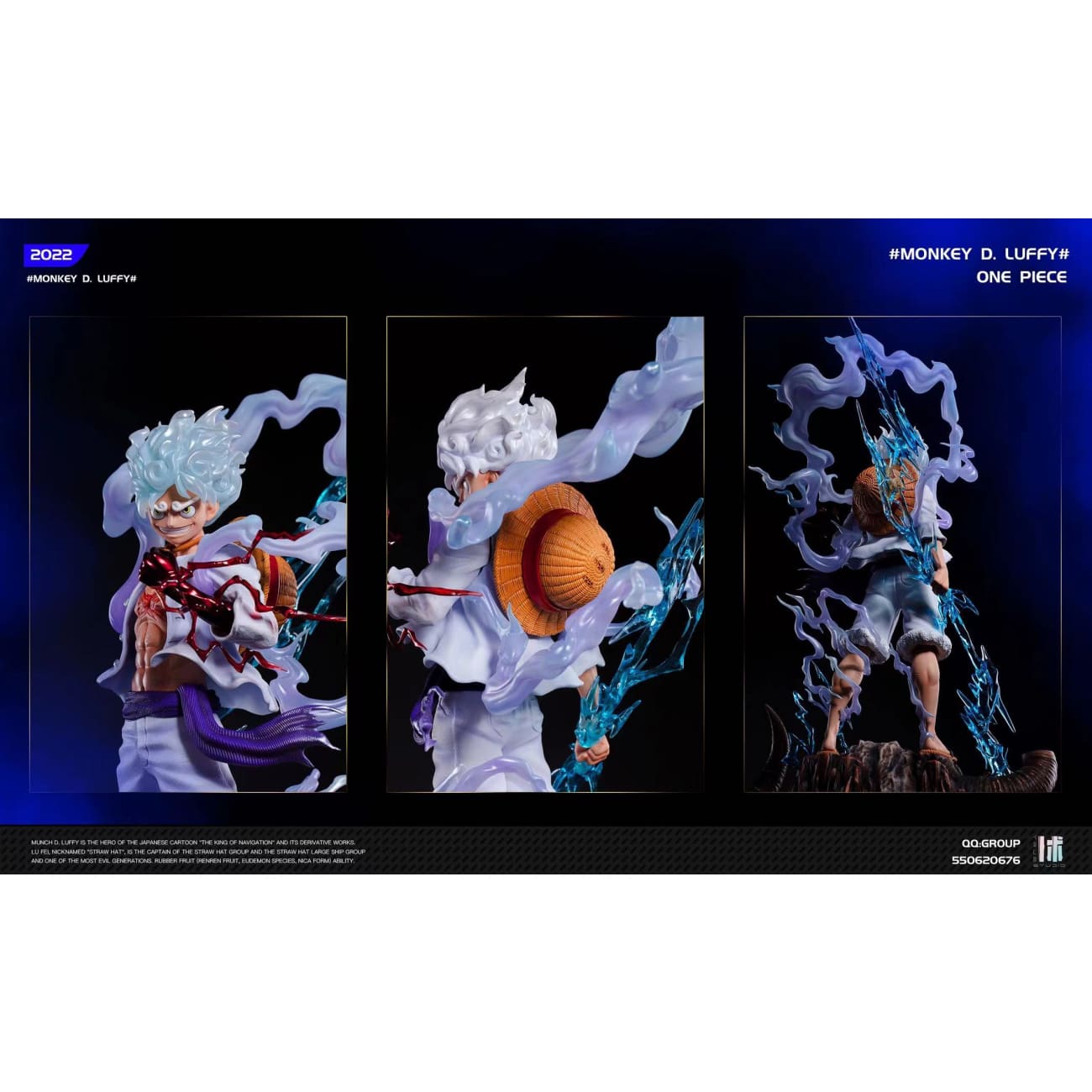 True Studio X Zhuowu Studio - Nika Luffy Gear 5 {4 Variants]