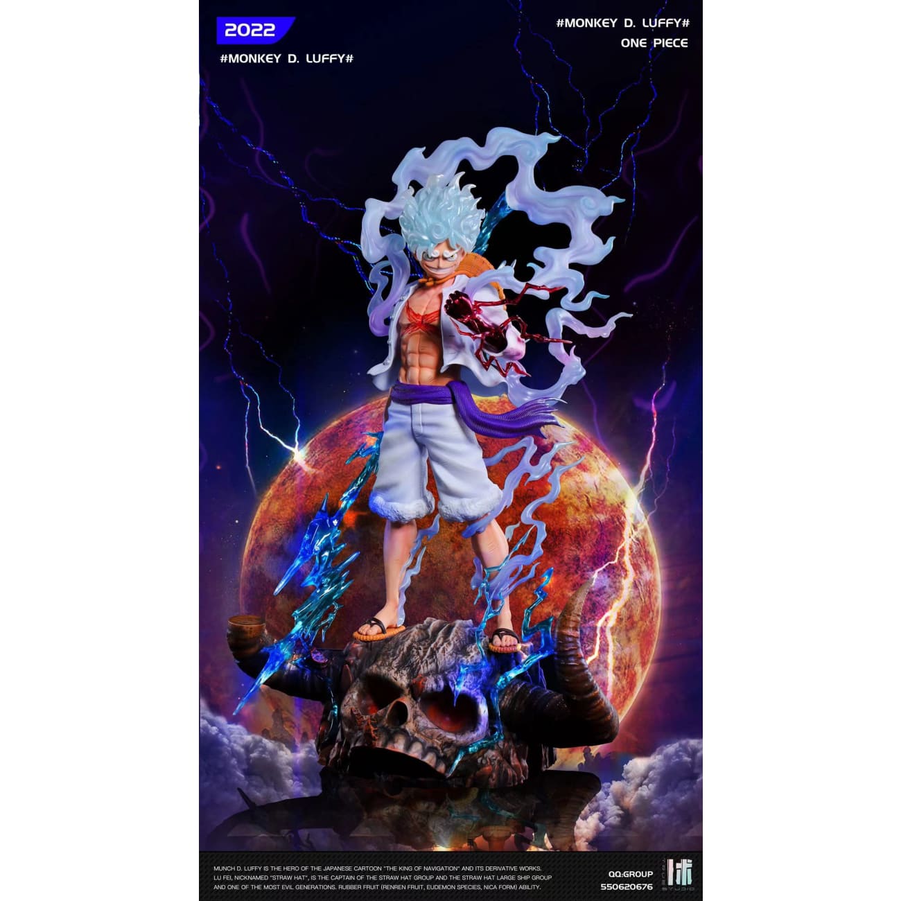 True Studio X Zhuowu Studio - Nika Luffy Gear 5 {4 Variants]