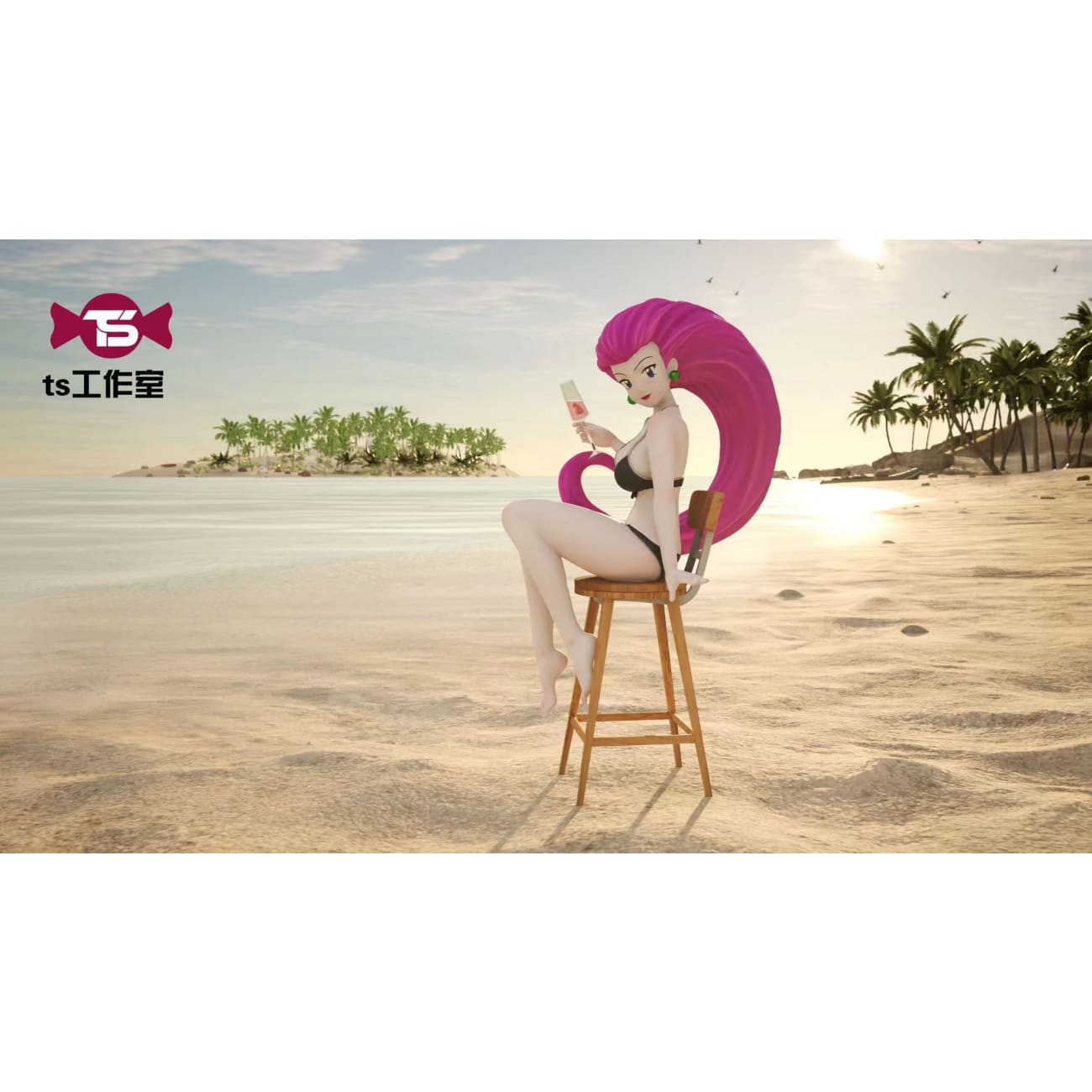 TS Studio - Beach Jessie