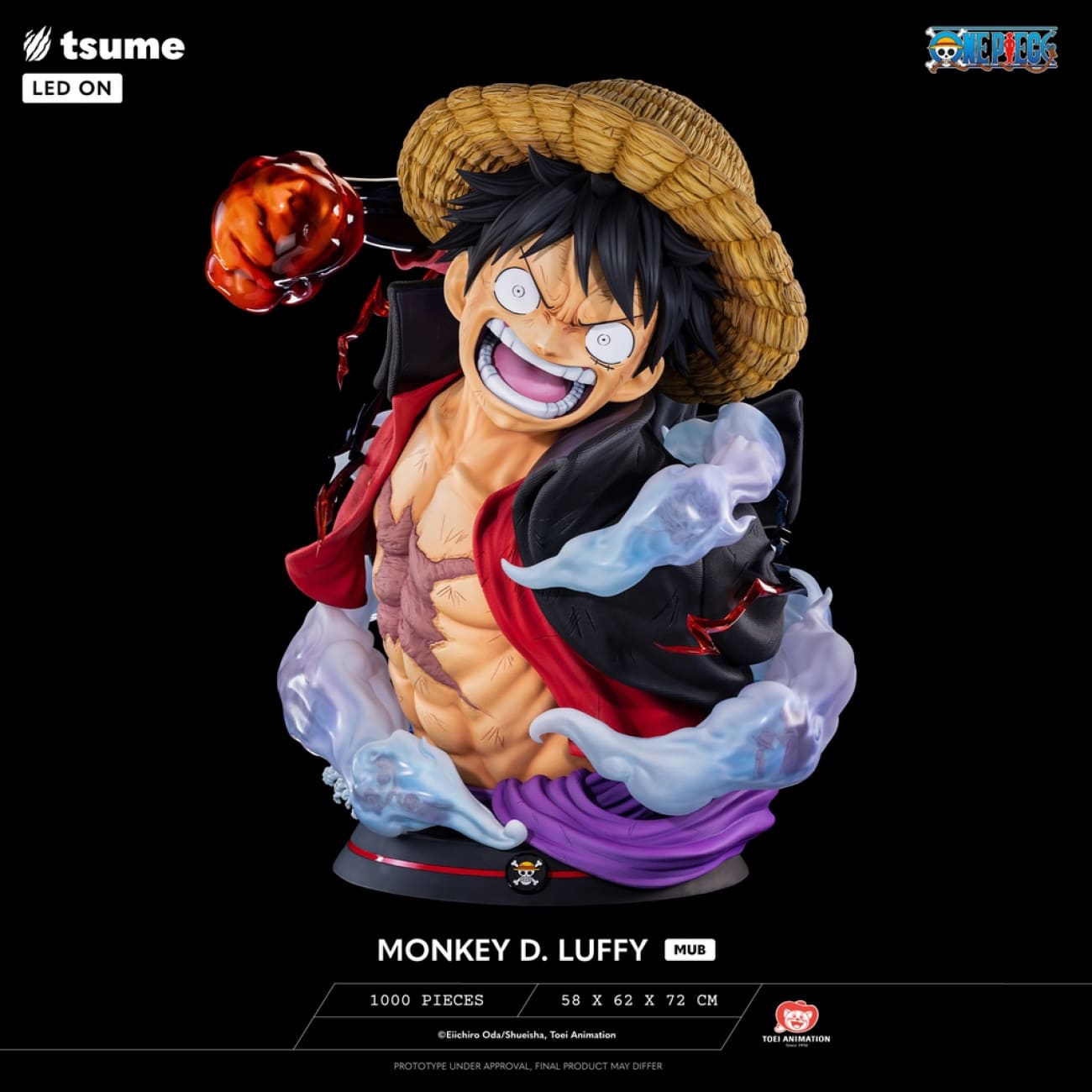 Tsume - Monkey D. Luffy Bust - PreOrder