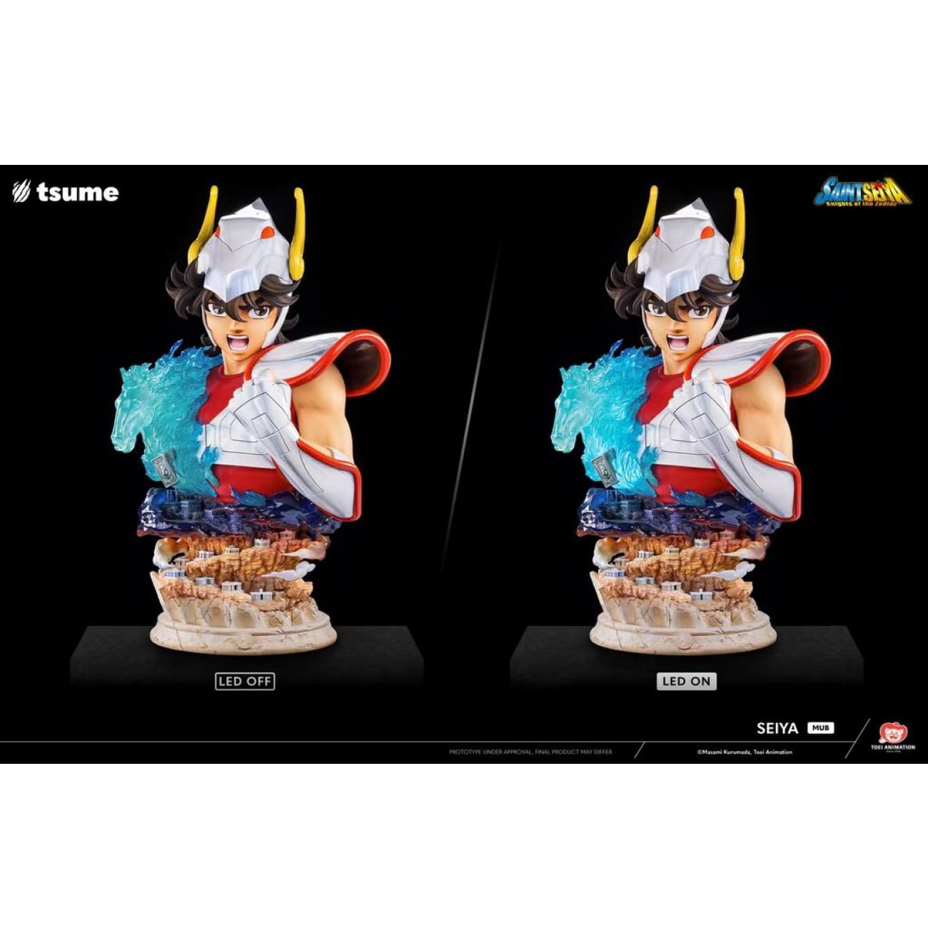 Tsume - Pegasus Seiya Bust