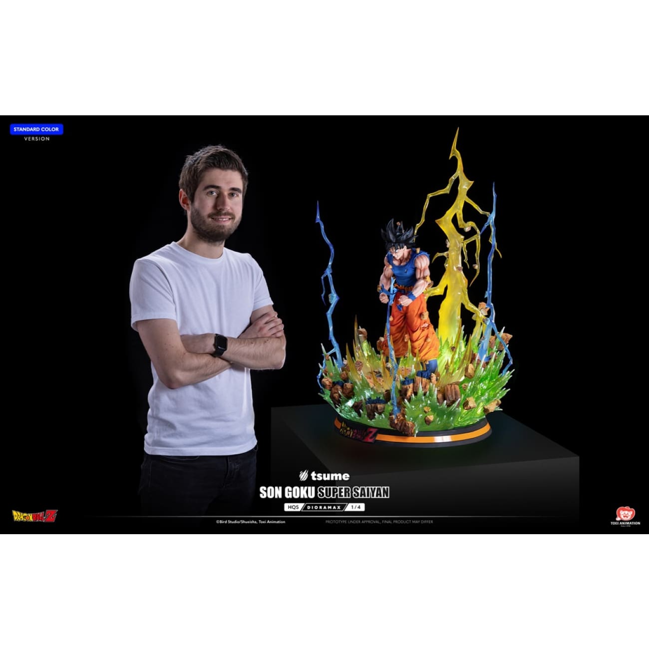 Tsume Studio - Super Saiyan Son Goku HQS Dioramax [Licensed][2 Variants]