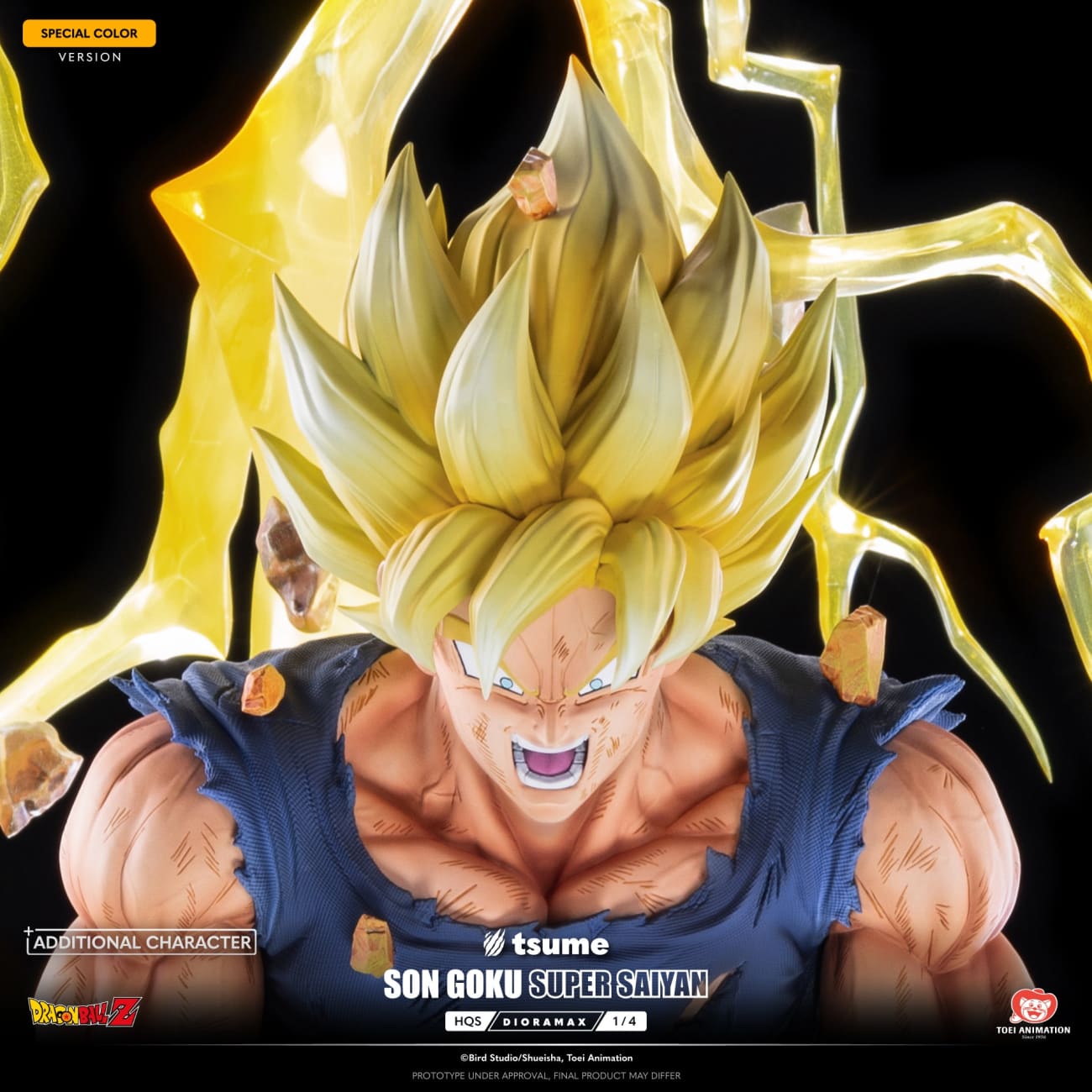 Tsume Studio - Super Saiyan Son Goku HQS Dioramax [Licensed][2 Variants]