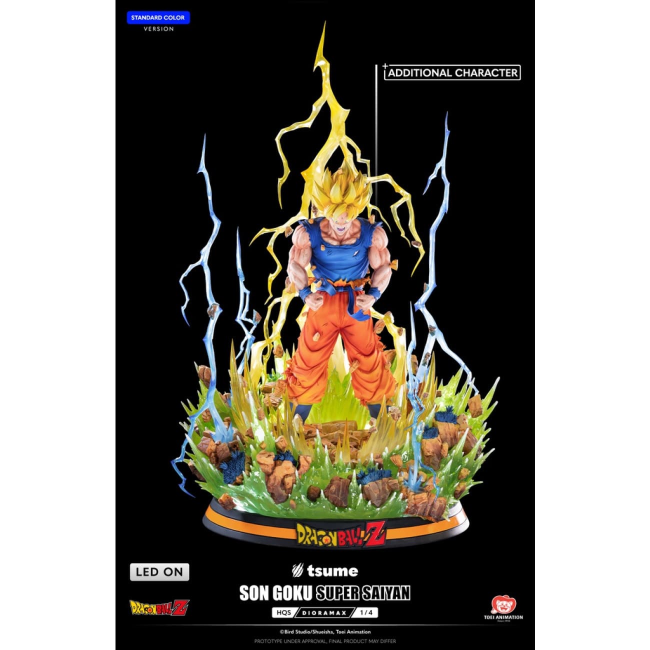 Tsume Studio - Super Saiyan Son Goku HQS Dioramax [Licensed][2 Variants]