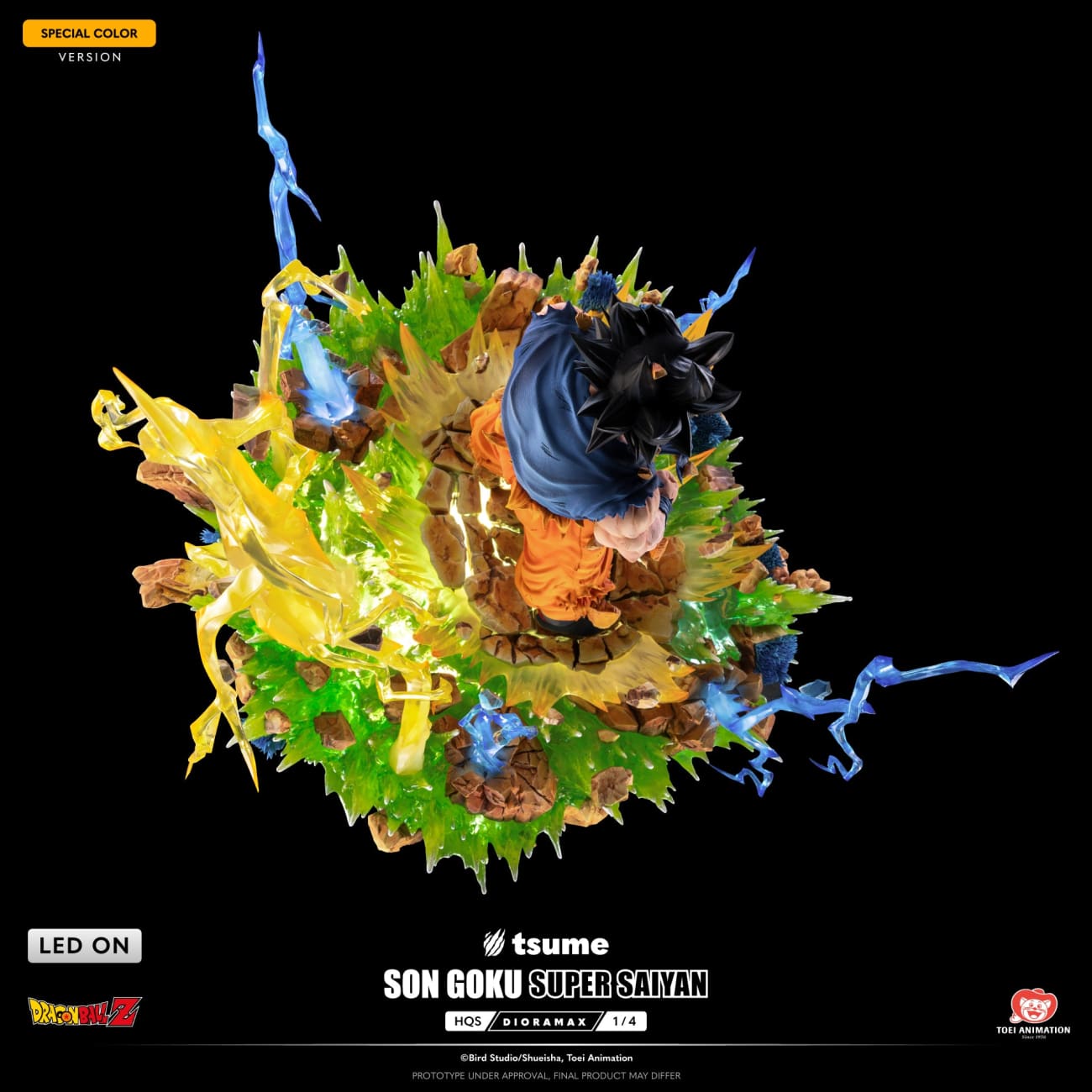 Tsume Studio - Super Saiyan Son Goku HQS Dioramax [Licensed][2 Variants]