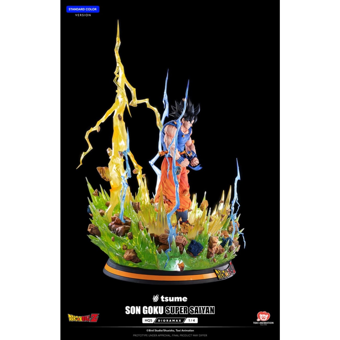 Tsume Studio - Super Saiyan Son Goku HQS Dioramax [Licensed][2 Variants]