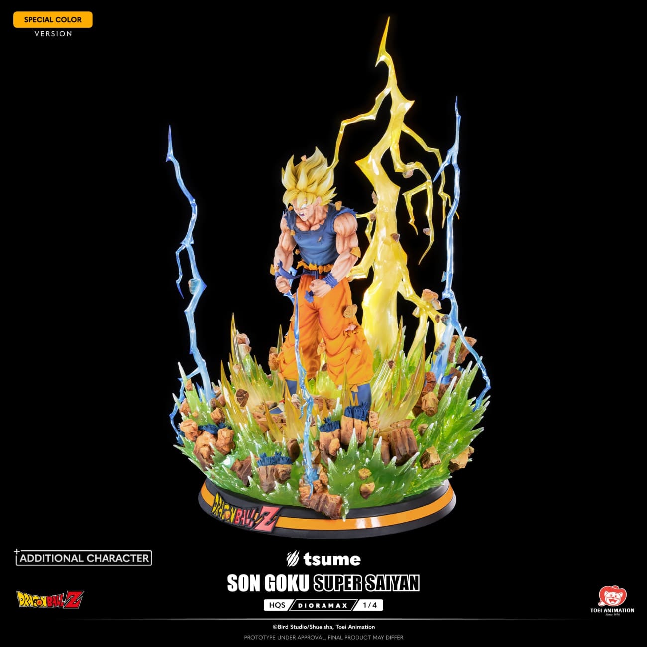 Tsume Studio - Super Saiyan Son Goku HQS Dioramax [Licensed][2 Variants]
