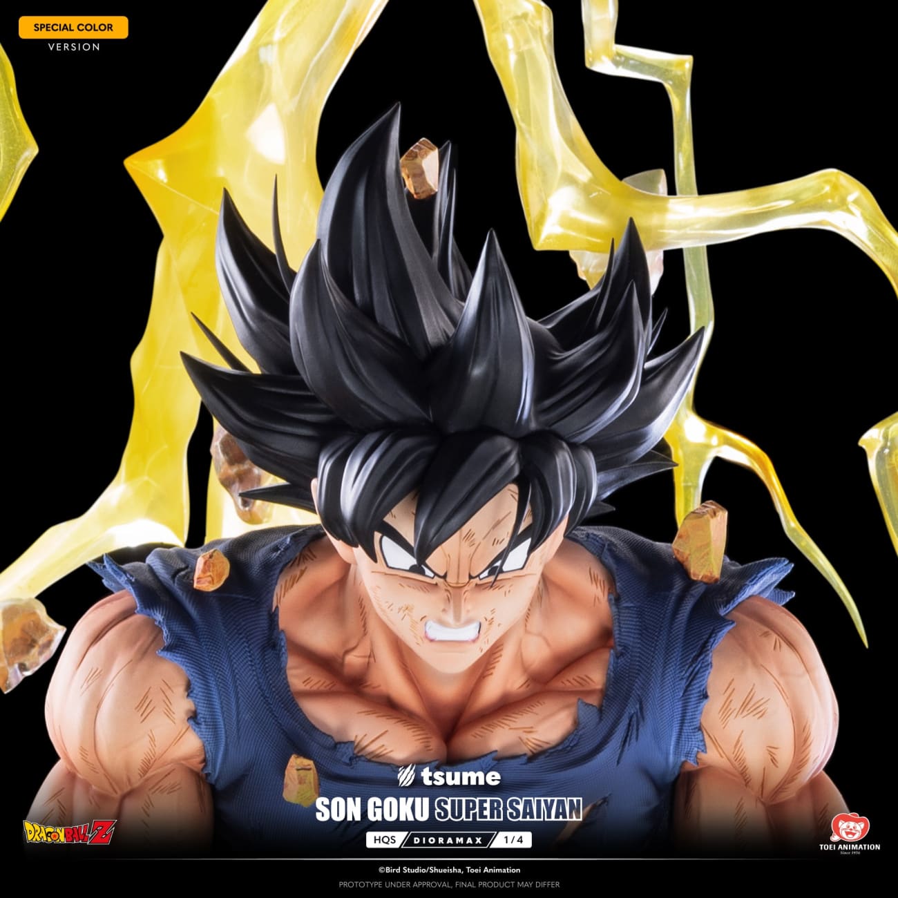 Tsume Studio - Super Saiyan Son Goku HQS Dioramax [Licensed][2 Variants]