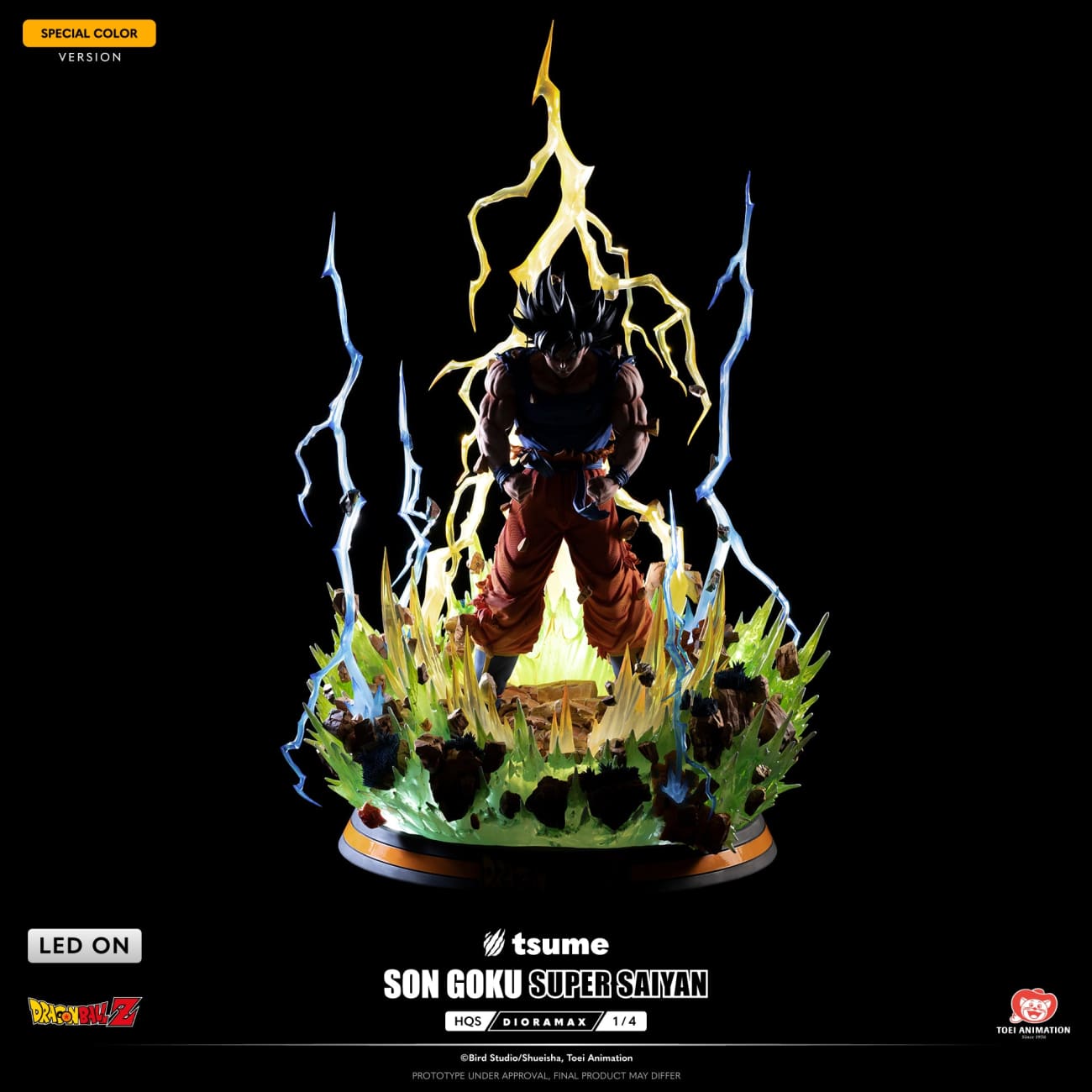 Tsume Studio - Super Saiyan Son Goku HQS Dioramax [Licensed][2 Variants]