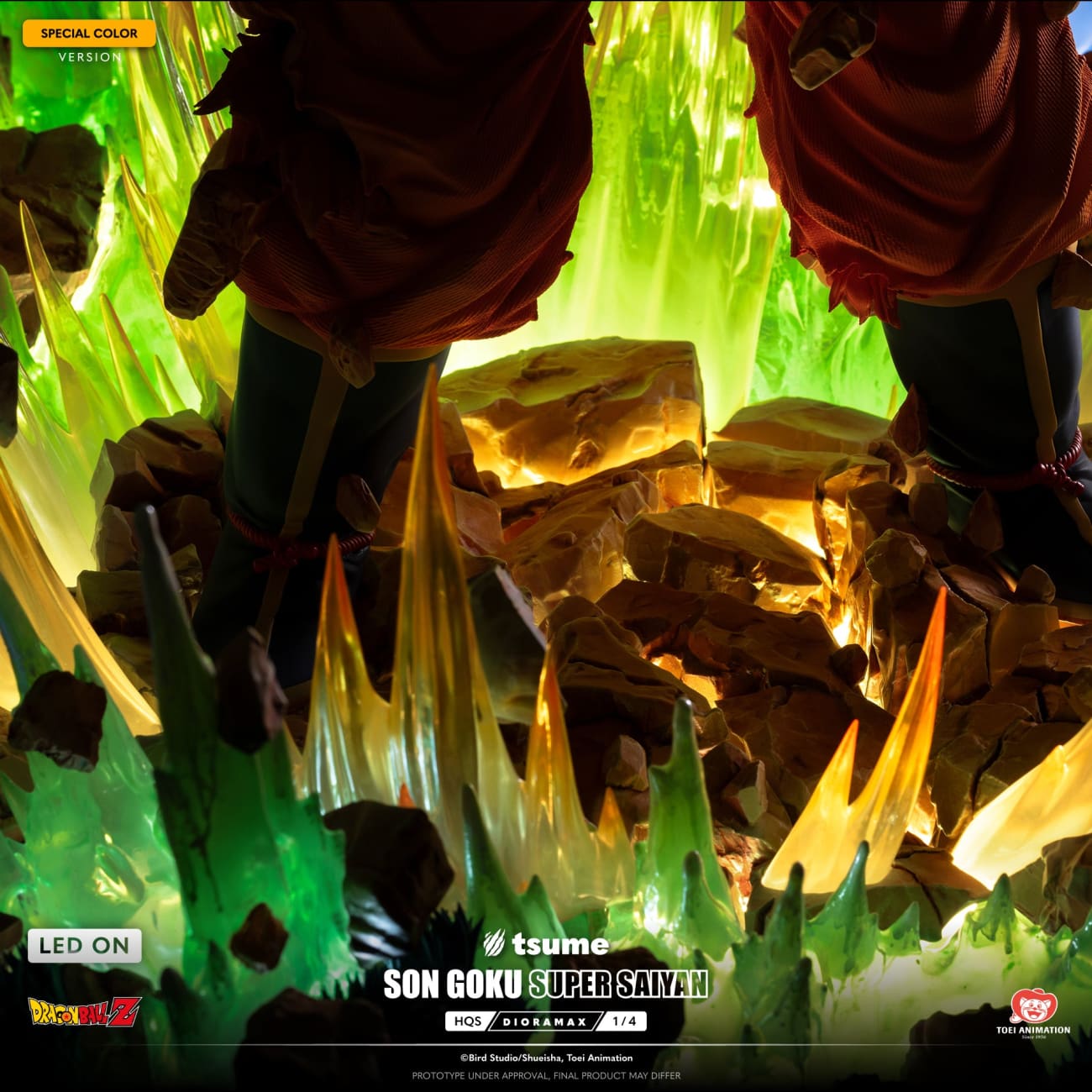 Tsume Studio - Super Saiyan Son Goku HQS Dioramax [Licensed][2 Variants]