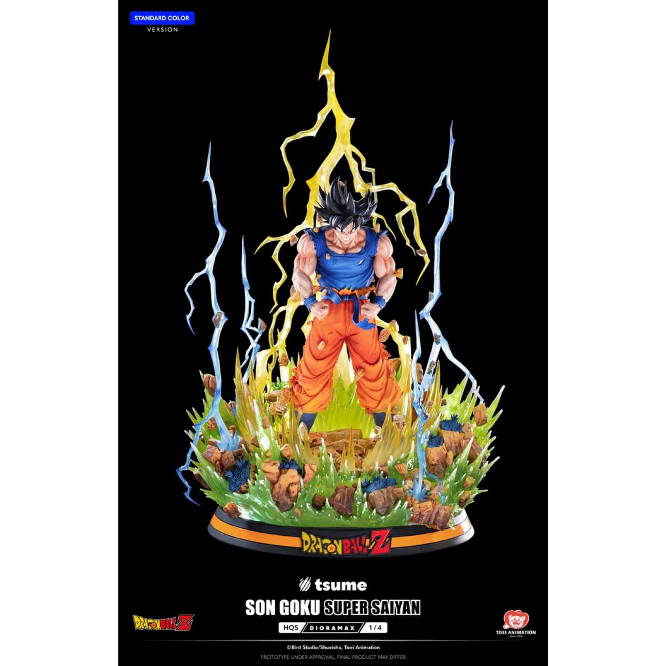 Tsume Studio - Super Saiyan Son Goku HQS Dioramax [Licensed][2 Variants]