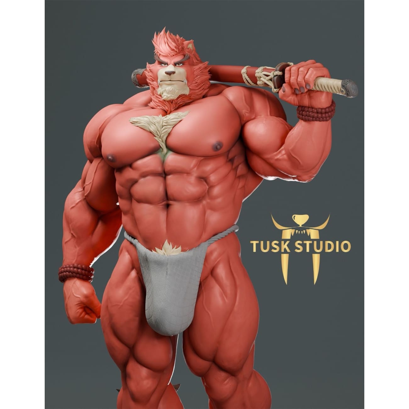 TusK Studio - Kumatetsu Statue