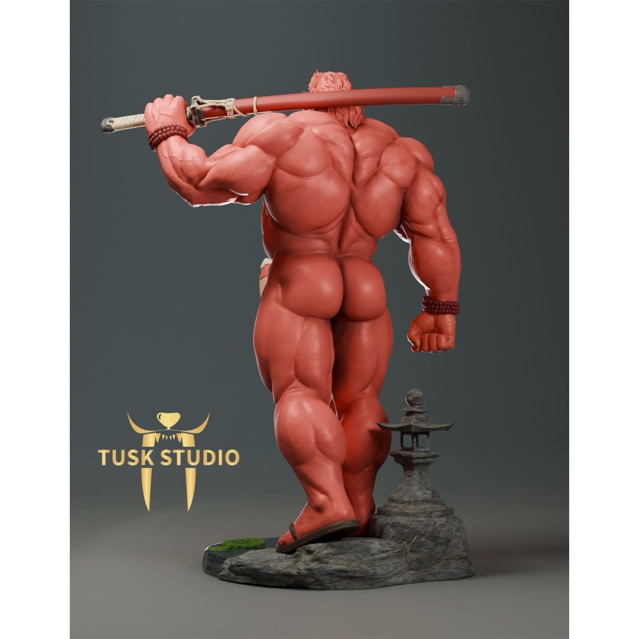 TusK Studio - Kumatetsu Statue