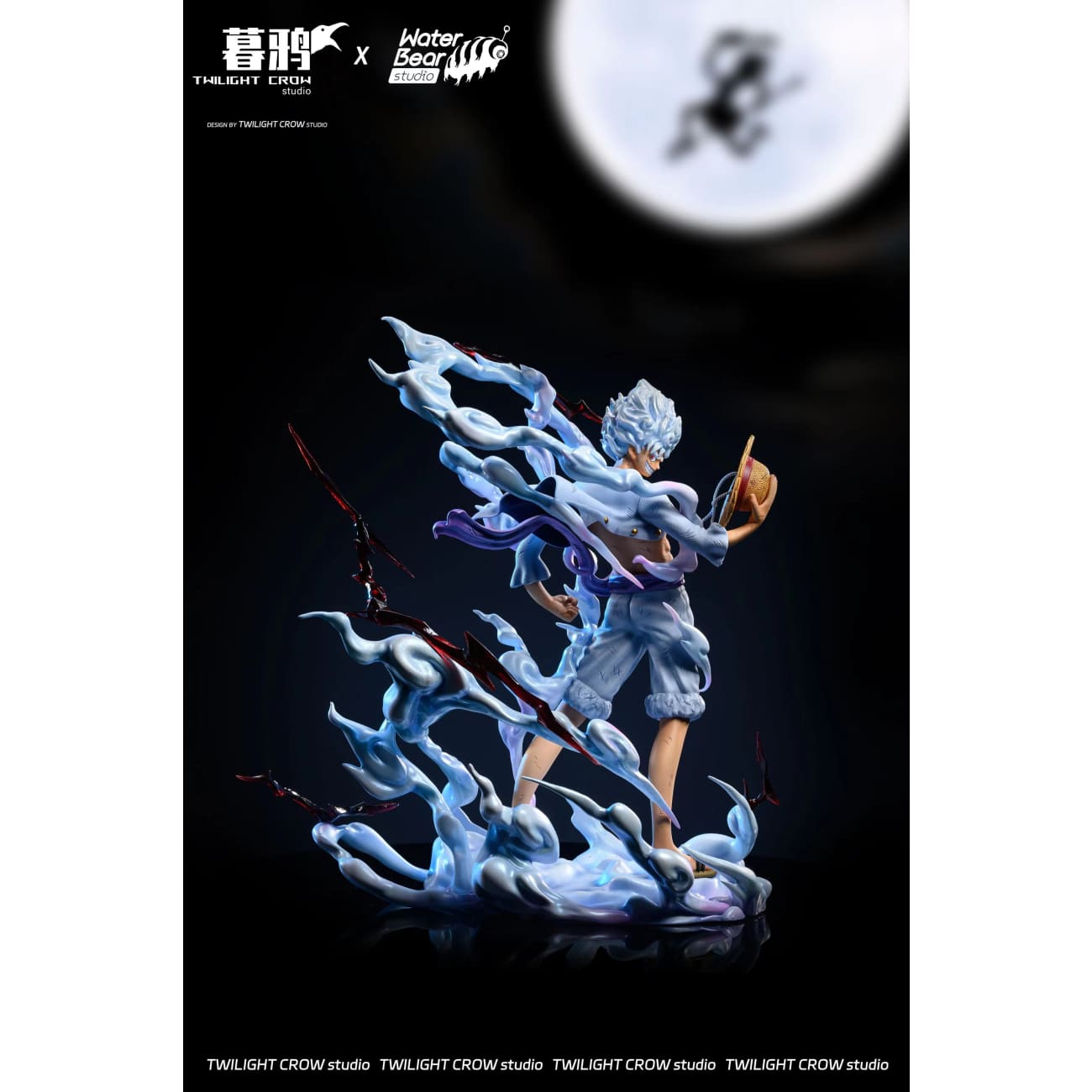Twilight Crow Studio x Water Bear Studio -  Sun God Nika Luffy Gear 5