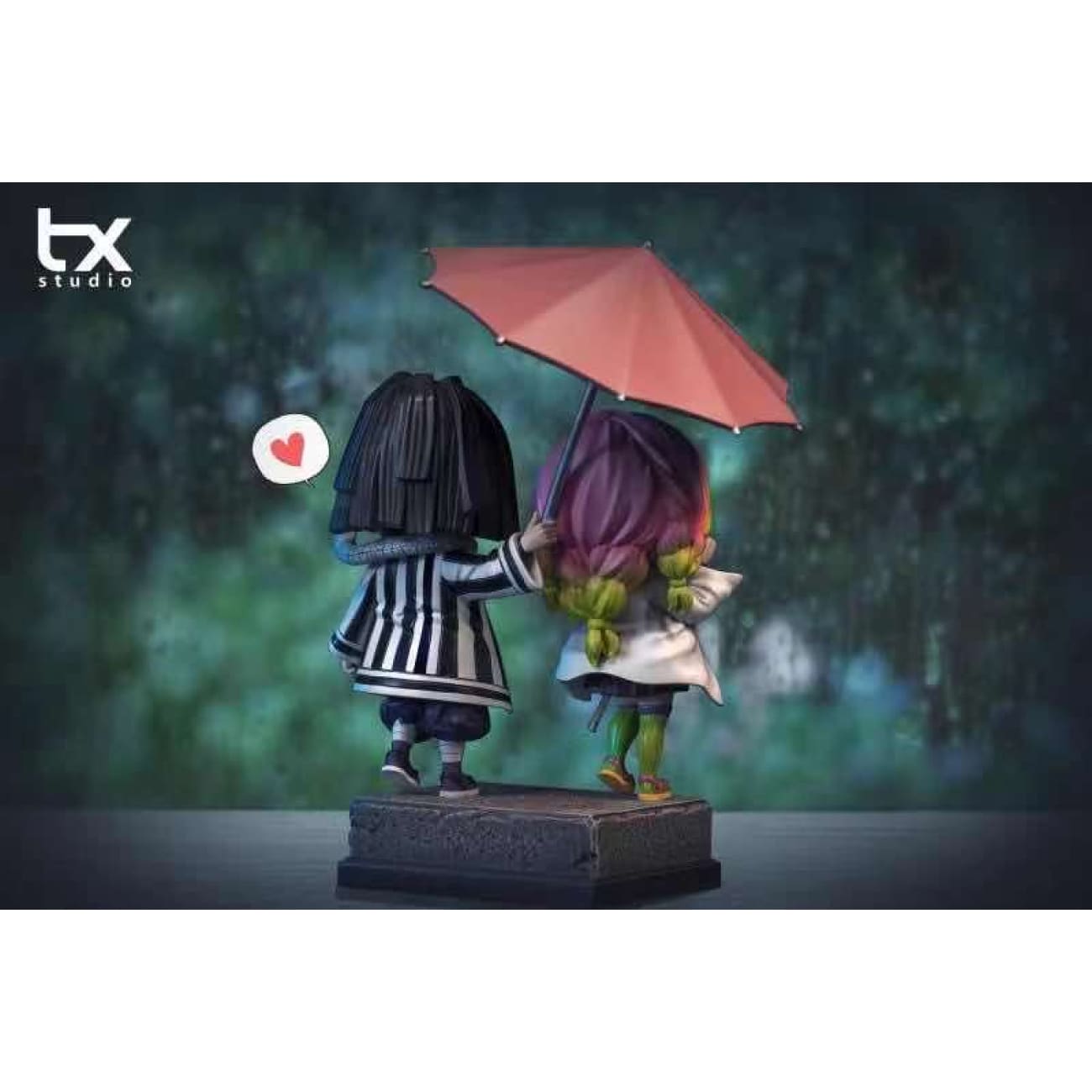 TX Studio -  Love Pillar Kanroji Mitsuri and Serpent Pillar Iguro Obanai