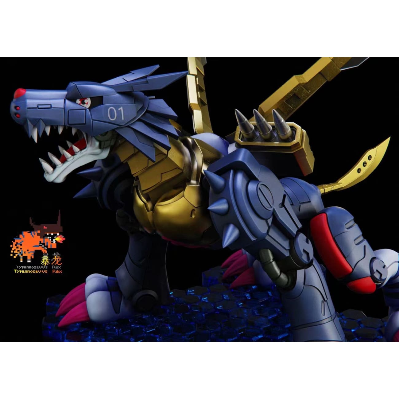 Tyrannosaurus rex studio - WarGreymon/ MetalGarurumon [Ori / Black]