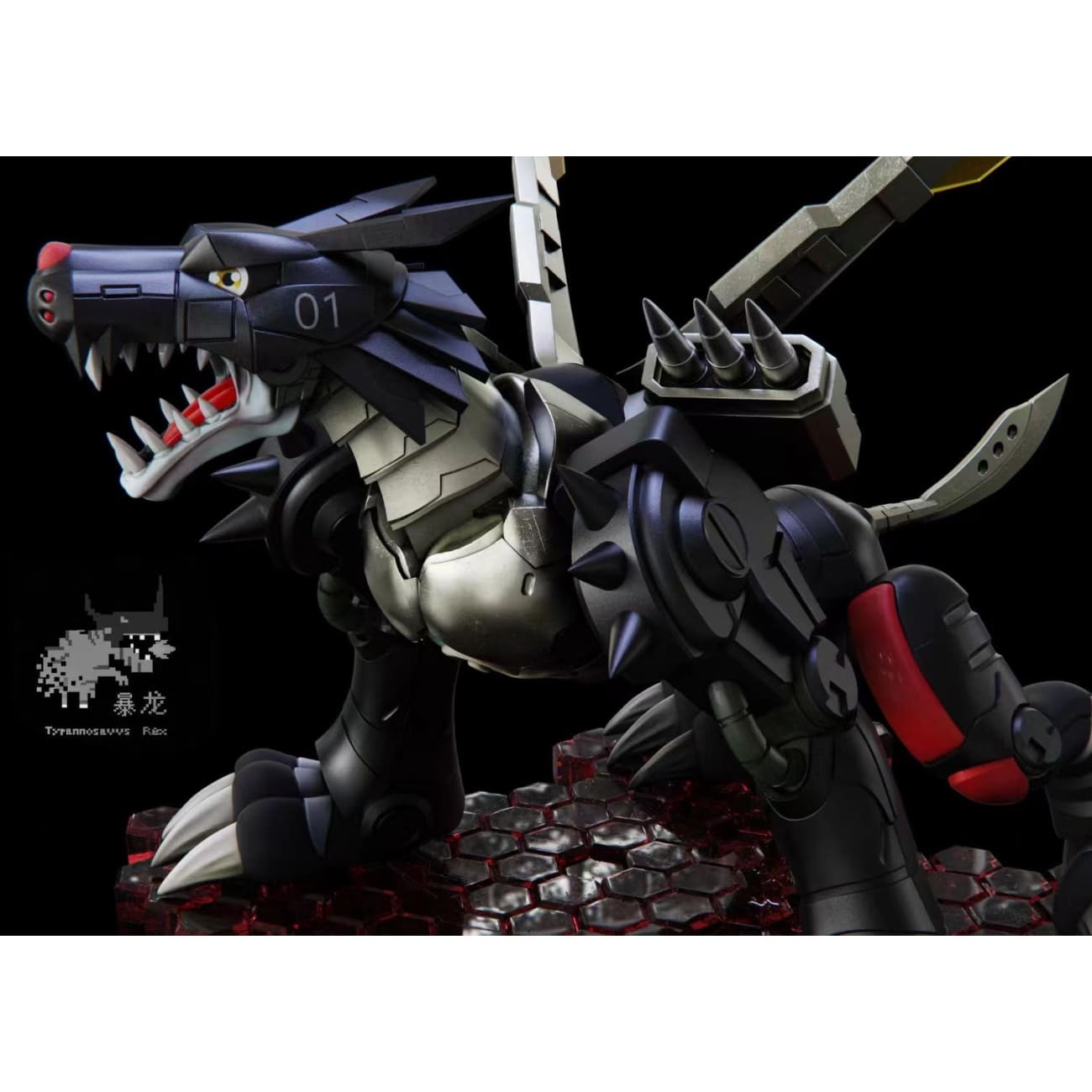 Tyrannosaurus rex studio - WarGreymon/ MetalGarurumon [Ori / Black]