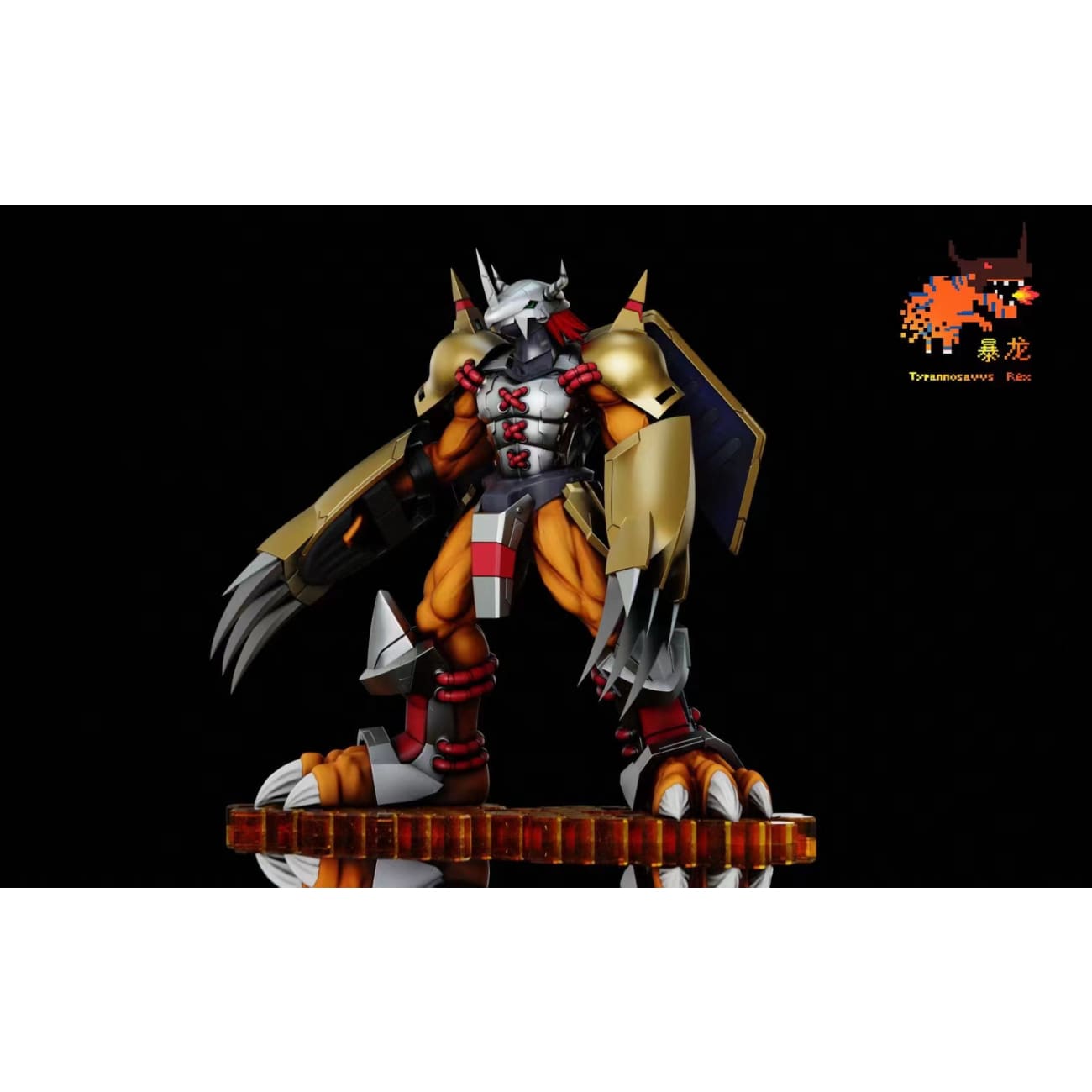 Tyrannosaurus rex studio - WarGreymon/ MetalGarurumon [Ori / Black]