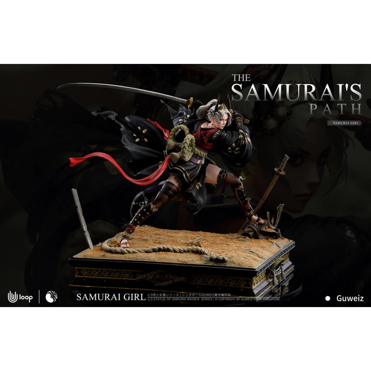  U-loop Studio X Fairybean Studio X Guweiz - Samurai Girl [Licensed]