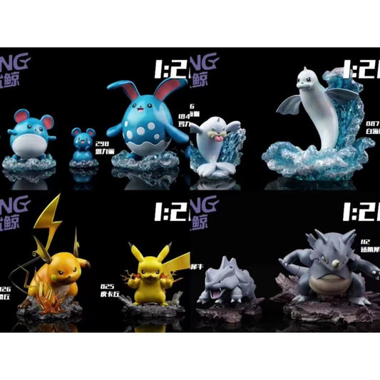 UING Studio - Evolution of Marill, Raichu, Rhydon, Dewgong Set [4 Variants]