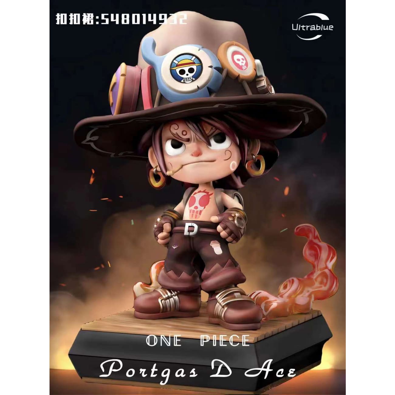 Ultrablue Studio - Portgas·D· Ace