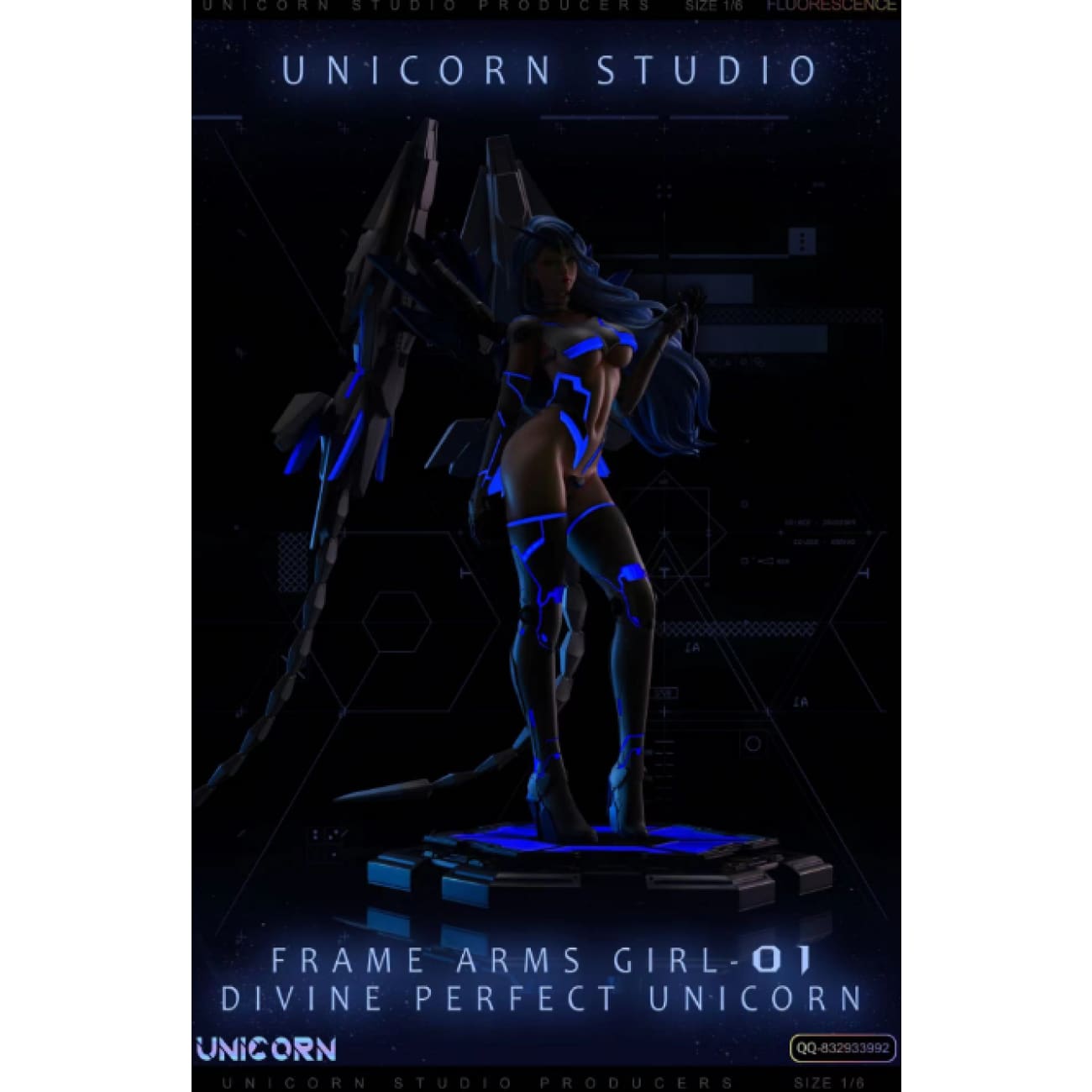 Unicorn Studio - Mecha Girl 1.0 [3 Variants]