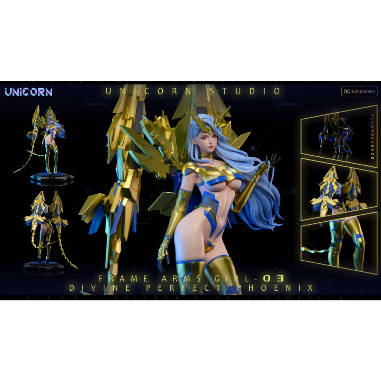 Unicorn Studio - Mecha Girl 1.0 [3 Variants]