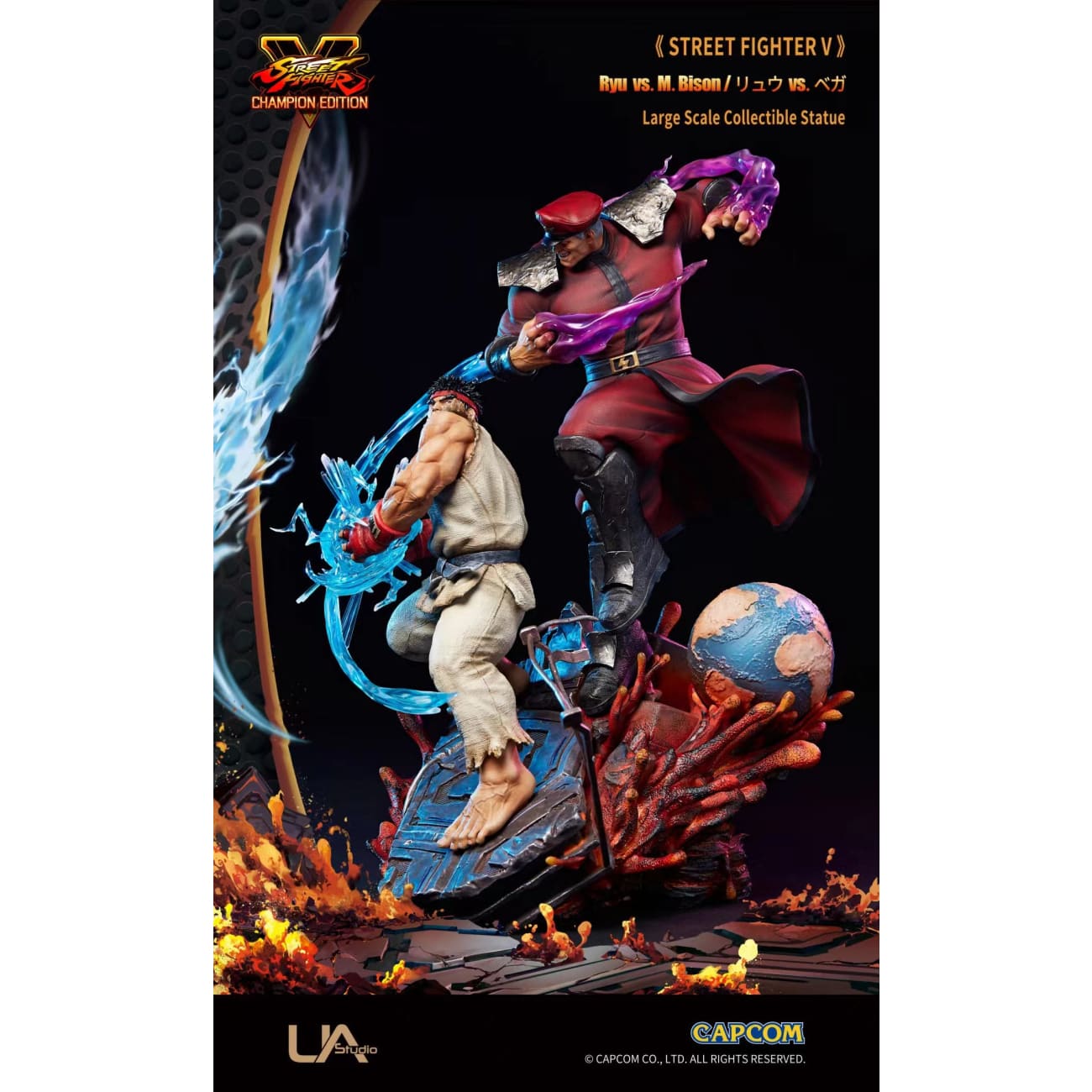 UNiQUE ART / UA Studio - Ryu vs M.Bison [Licensed]