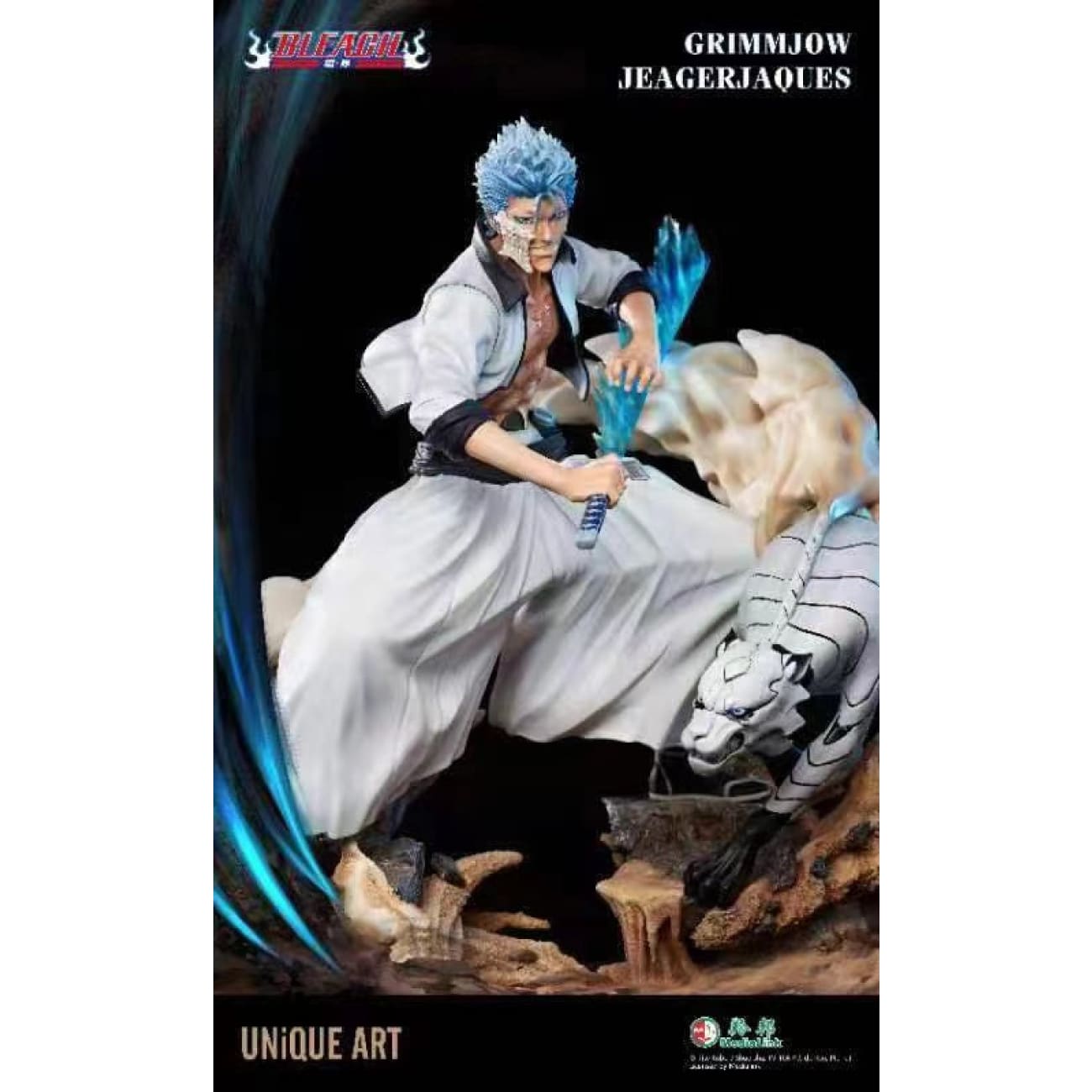Unique Art X Medialink - Grimmjow Jaegerjaquez [1/4 Scale]