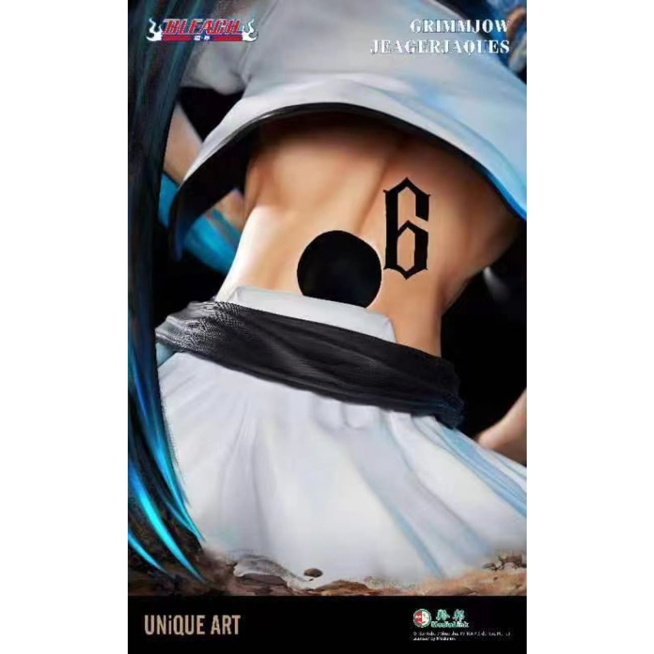 Unique Art X Medialink - Grimmjow Jaegerjaquez [1/4 Scale]