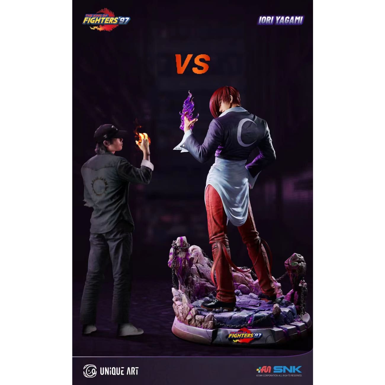 Unique Art x SNK - Iori Yagami [Licensed]