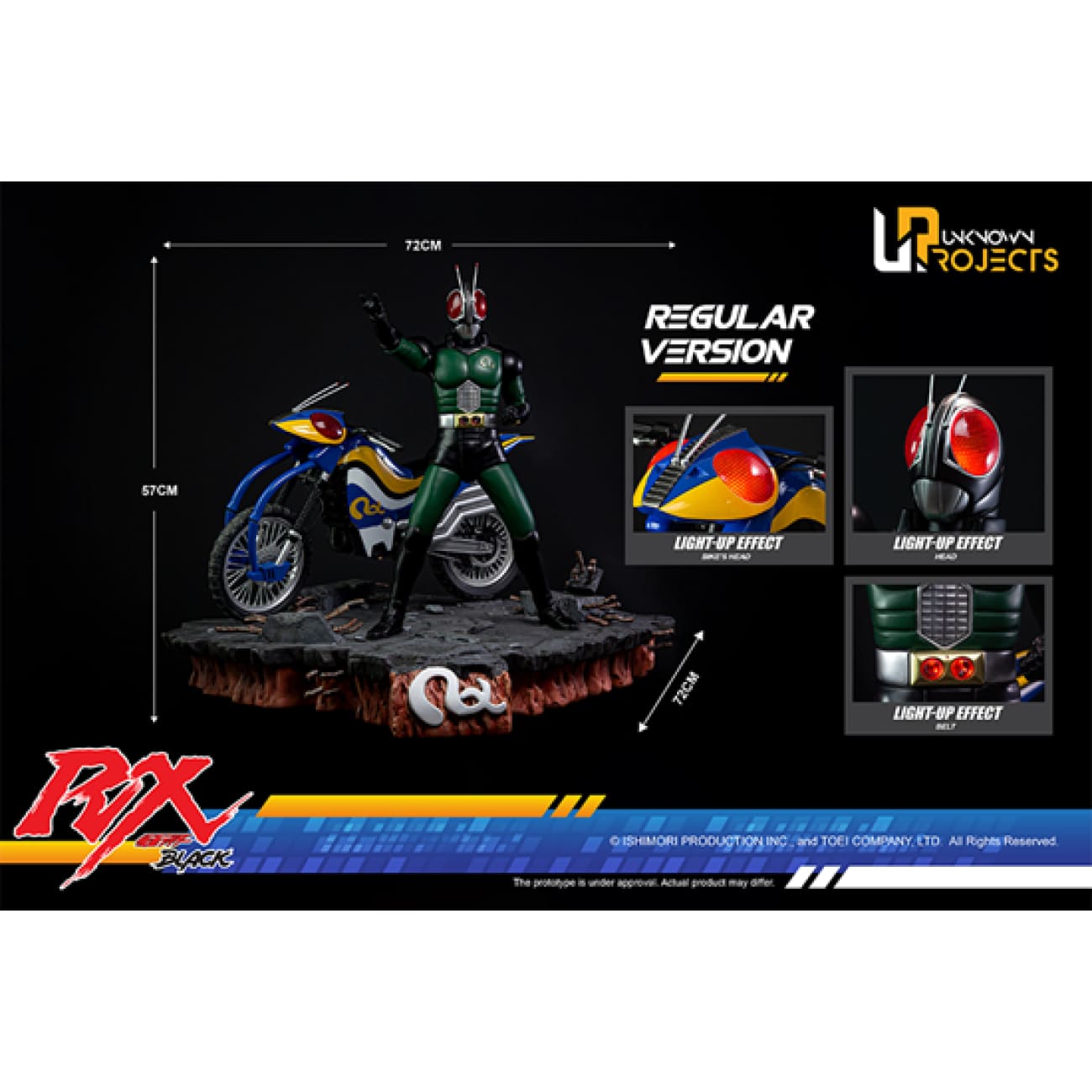Unknown Projects - Masked Rider Black RX [Regular Version / Deluxe Version]