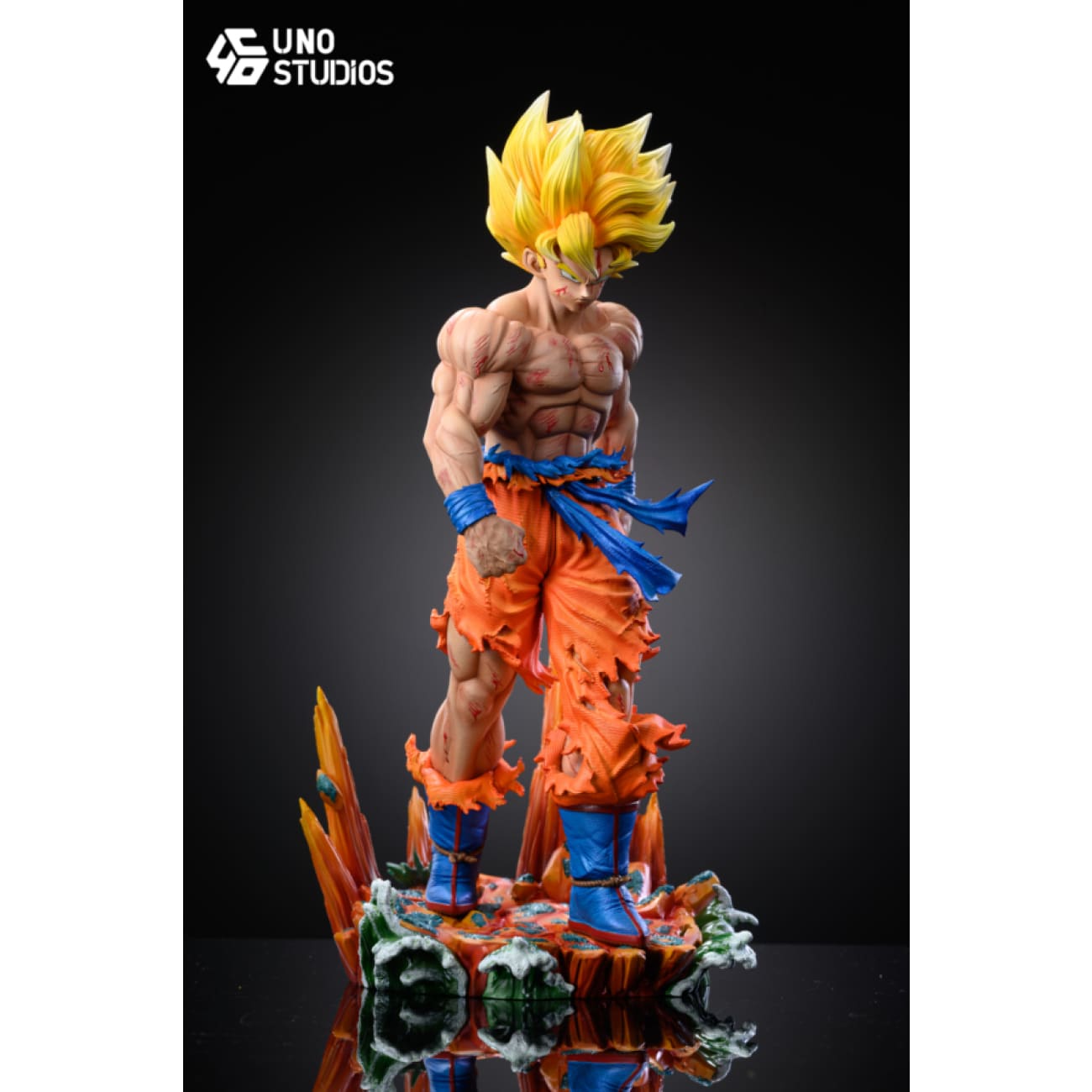 UNO Studio - 1/5 Scale Son Goku vs Frieza / 1/3 Scale Son Goku