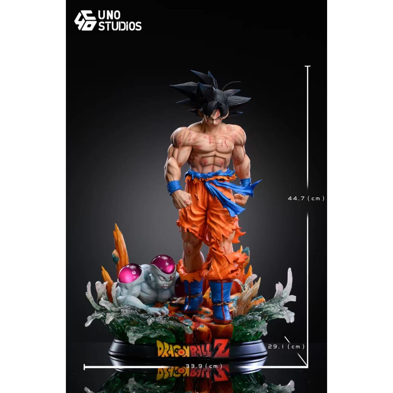 UNO Studio - 1/5 Scale Son Goku vs Frieza / 1/3 Scale Son Goku