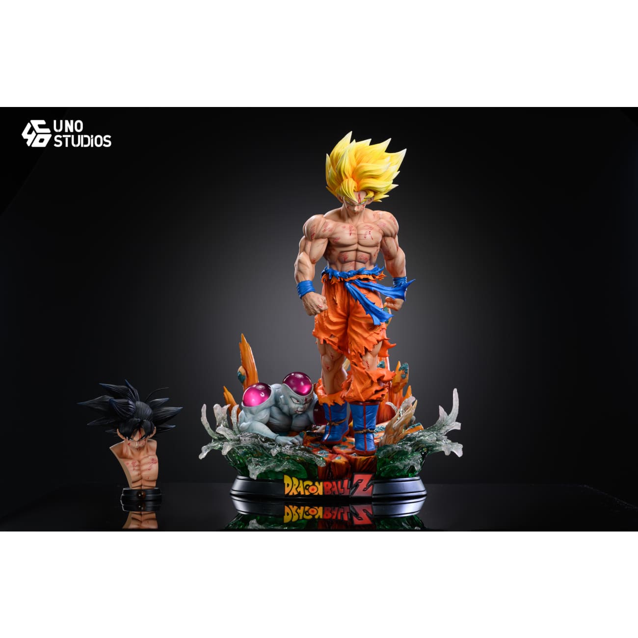 UNO Studio - 1/5 Scale Son Goku vs Frieza / 1/3 Scale Son Goku