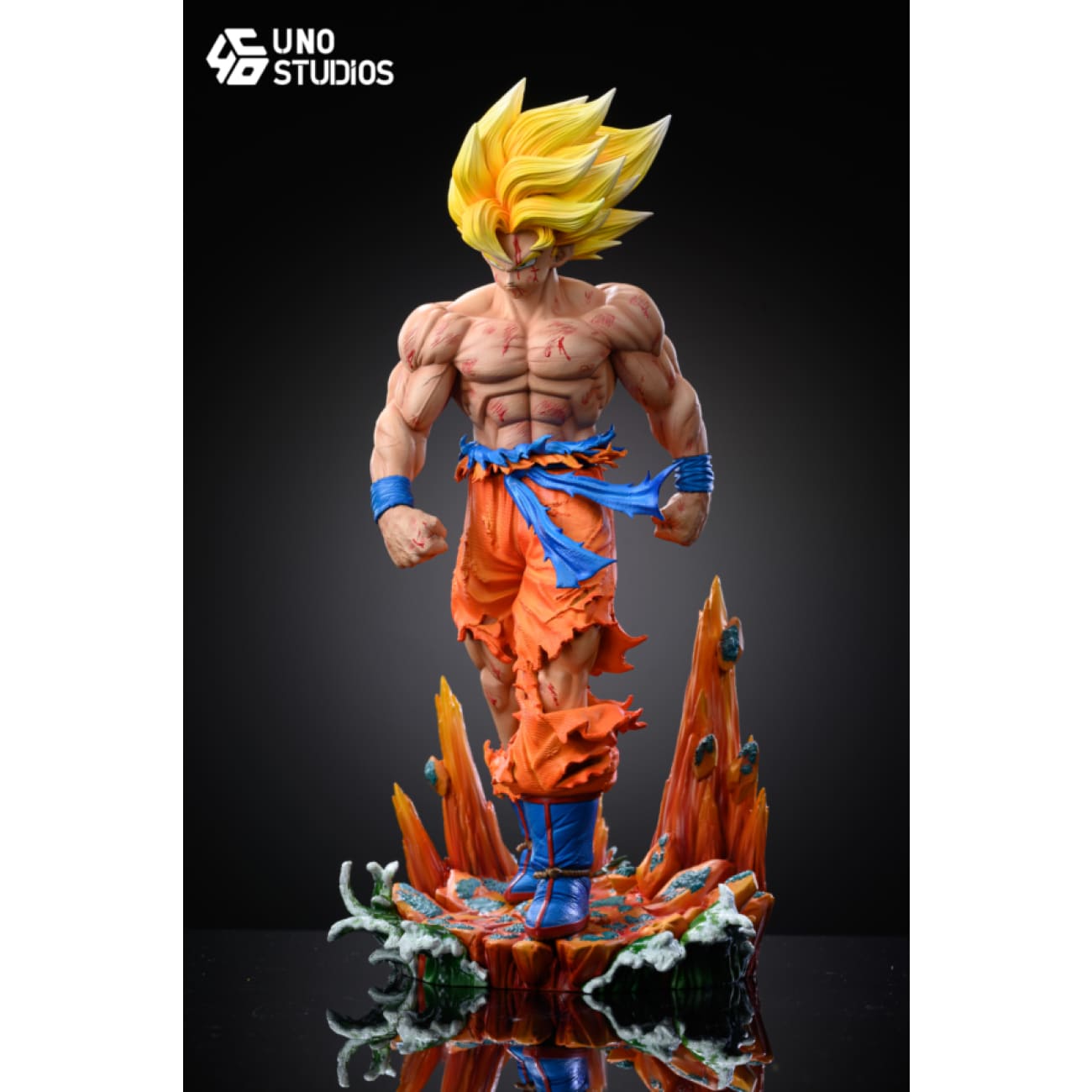 UNO Studio - 1/5 Scale Son Goku vs Frieza / 1/3 Scale Son Goku