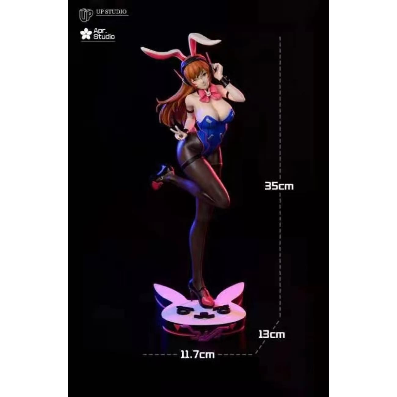  UP & Apr. Studio - D.va in famous pose 1/4 scale [Standard/ Exclusive]
