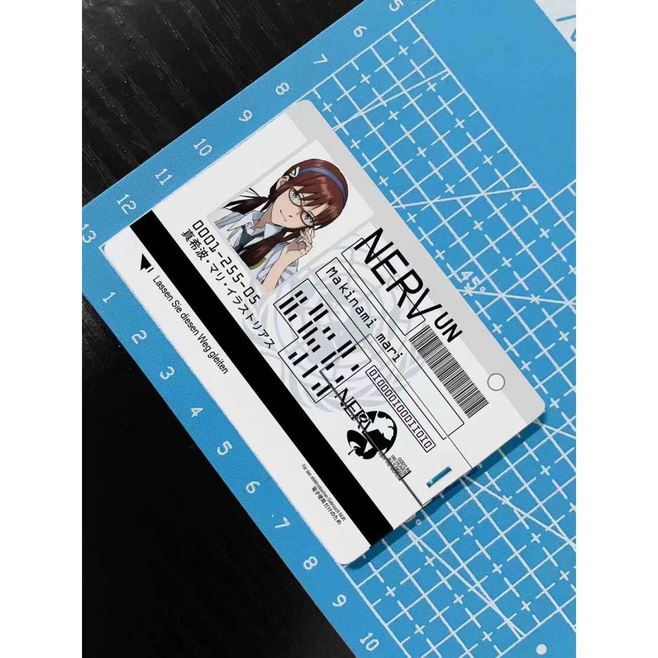 USB NERV ID Card # Series 02 - Misato Katsuragi / Kaworu Nagisa / Mari Illustrious Makinami