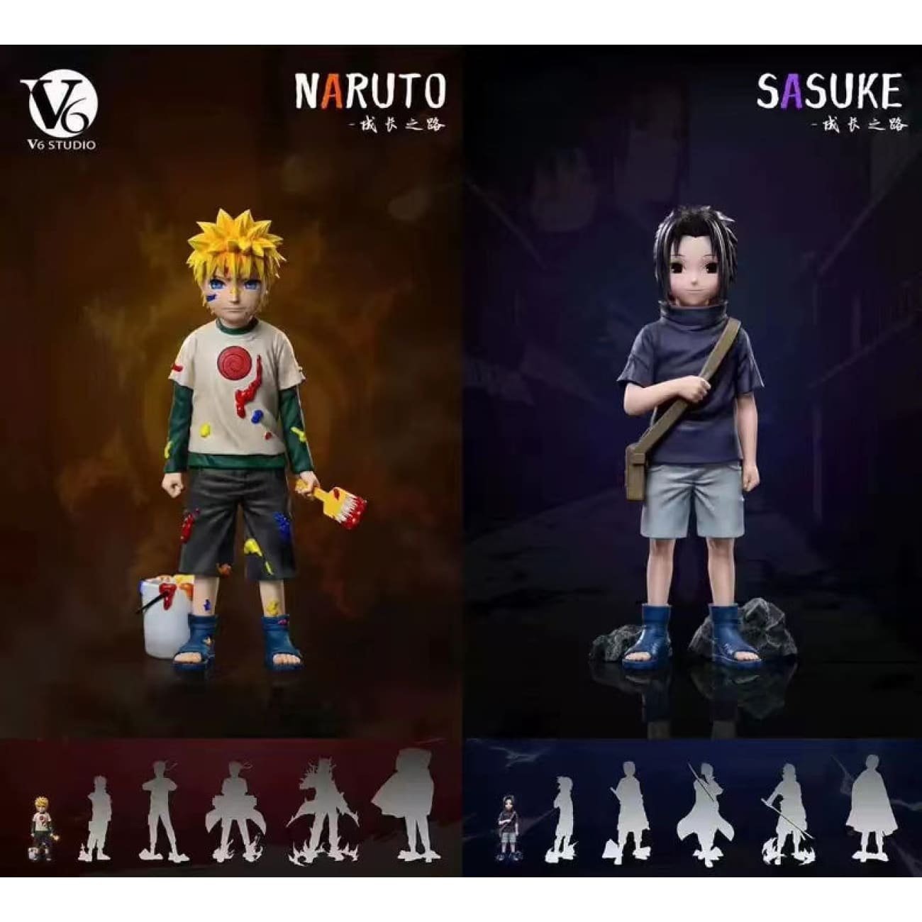 V6 Studio x ST Studio - Naruto Uzumaki / Sasuke Uchiha [4 Variants]