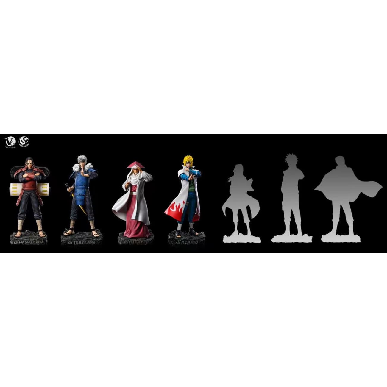 V6 Studio x Stone Studio - Senju Tobirama / Minato Namikaze