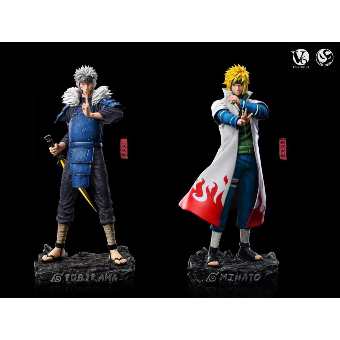 V6 Studio x Stone Studio - Senju Tobirama / Minato Namikaze