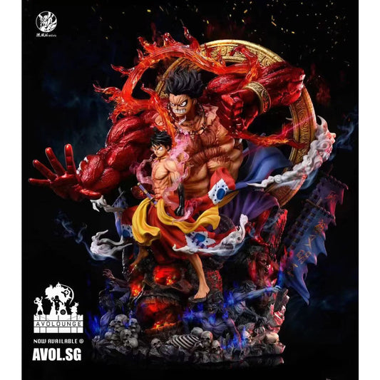 Veatus Studio -  1/6 scale Luffy with 1/3 scale Luffy Gear 4