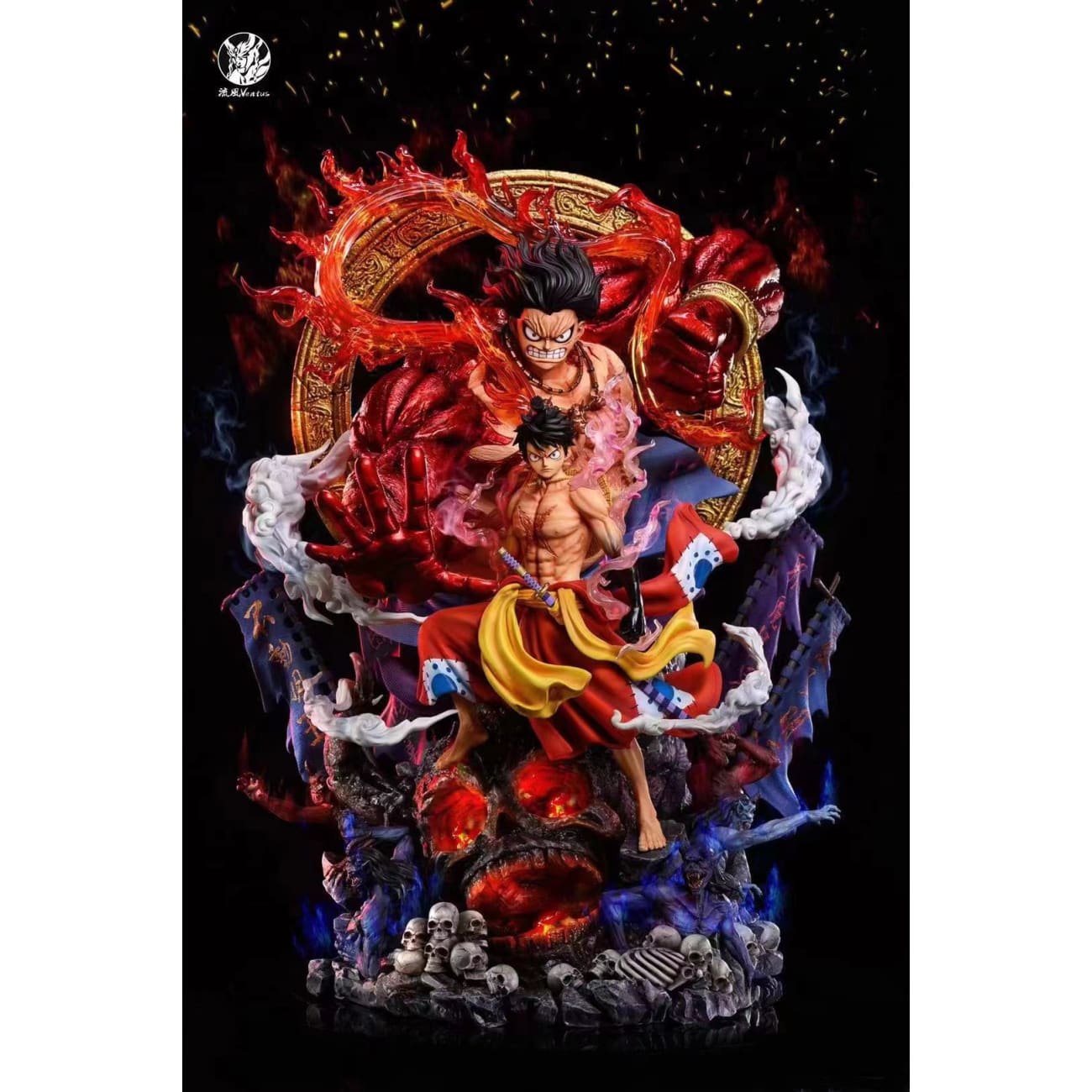 Veatus Studio -  1/6 scale Luffy with 1/3 scale Luffy Gear 4
