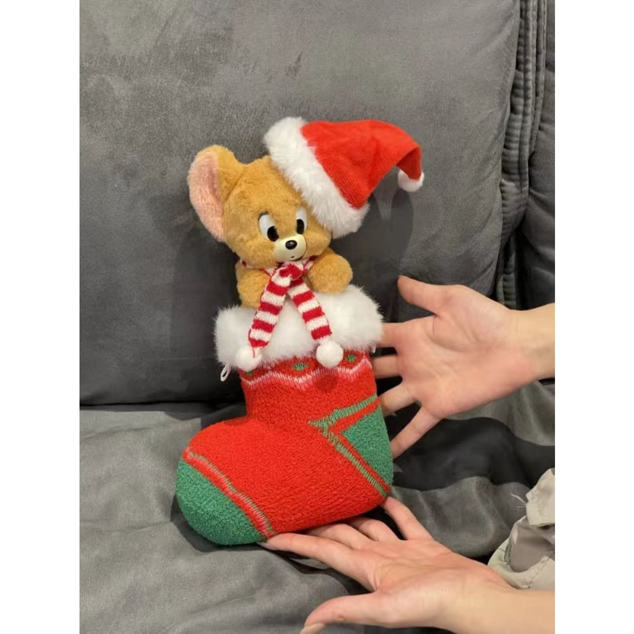 VGT x Warner Bros - Jerry Christmas Sock Doll [VMCJ321]