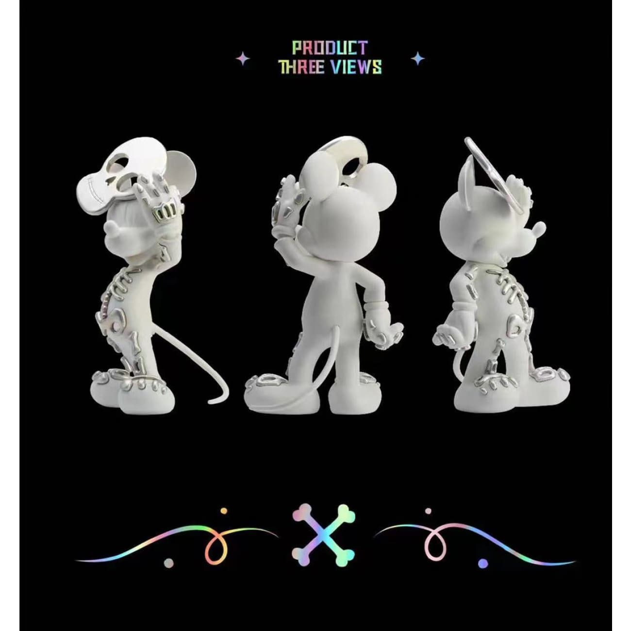 VGTOYS - Halloween Mickey Black with Skeleton [2 variants]