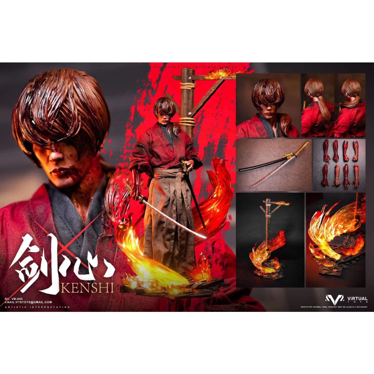 VTSTOYS - Kenshi Kenshin [version A / version B] 