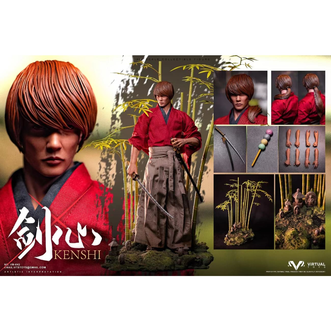 VTSTOYS - Kenshi Kenshin [version A / version B] 